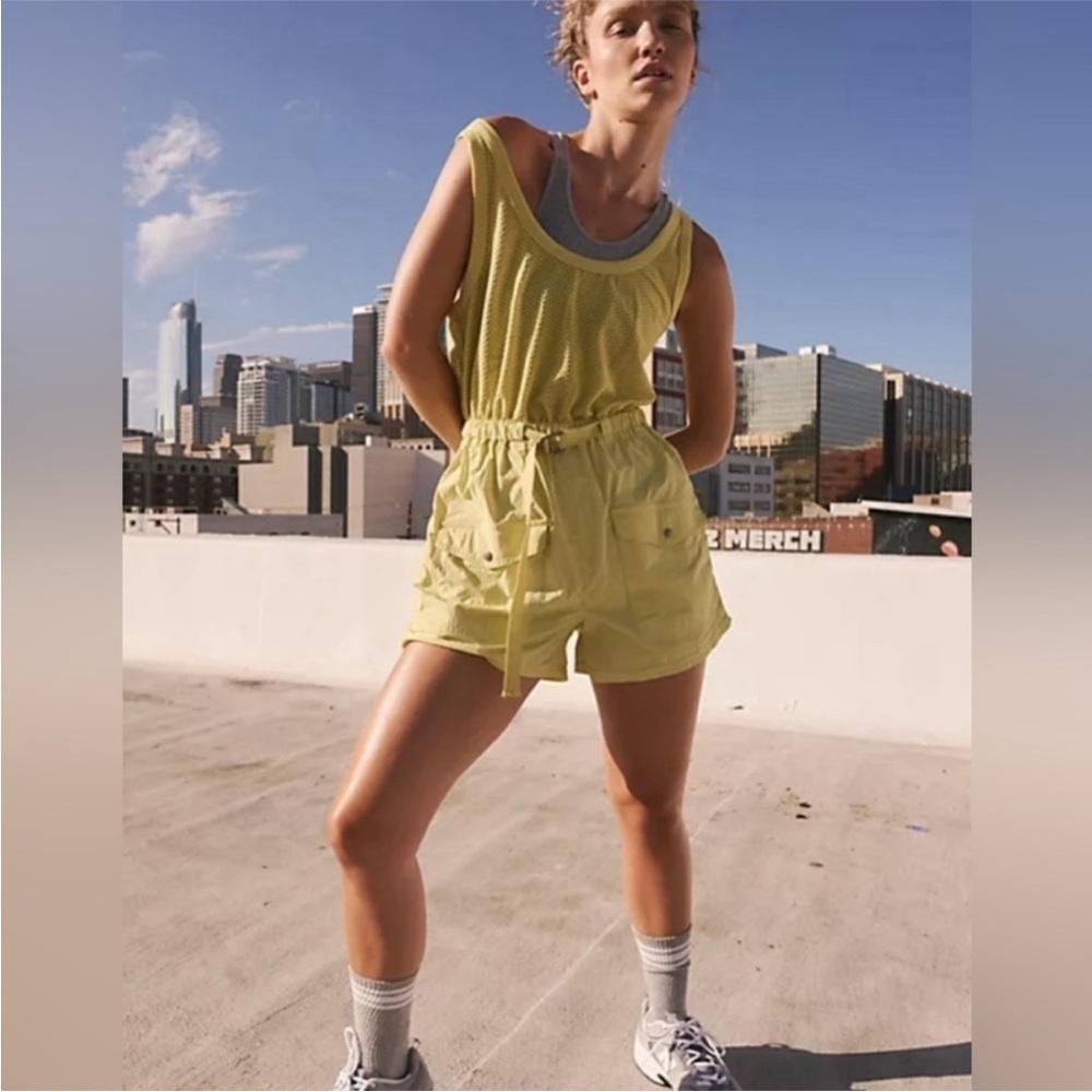 New Free People Movement Running Jogging Romper